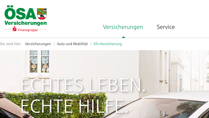 oesa-kfz-versicherung-homepage