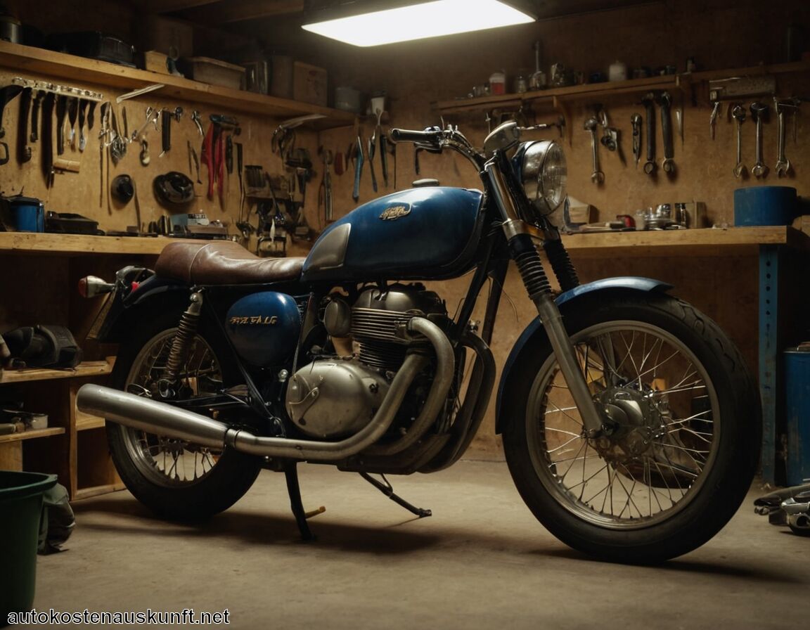Motorrad günstig reparieren