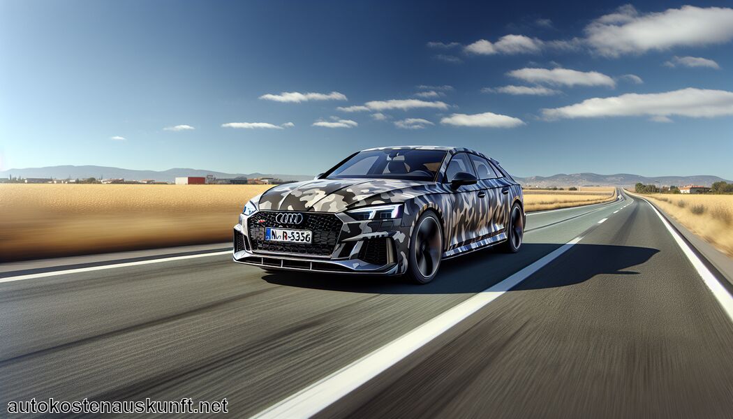 Spyvideo: Der neue Audi RS5 Avant als Erlkönig