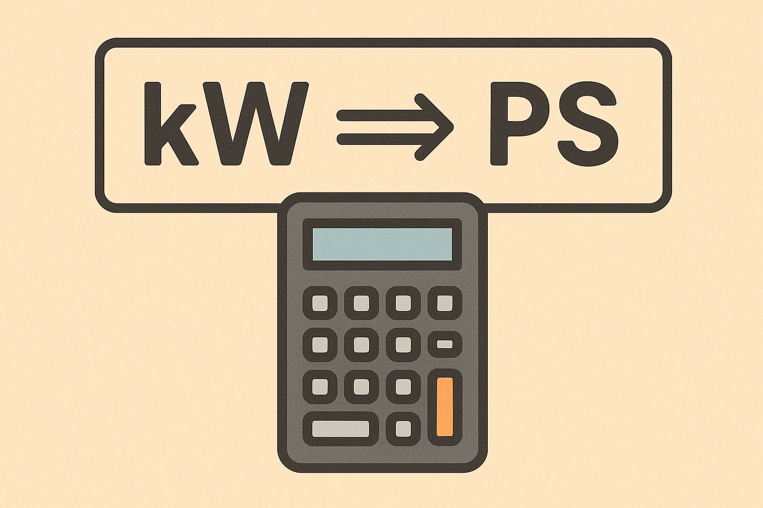 PS und kW ineinander umrechnen