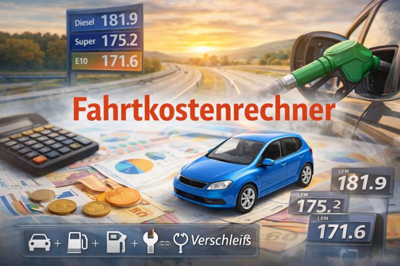 Fahrtkosten Rechner Auto